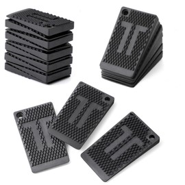 40 Pack Furniture Levelers Pads, Flexible Rubber Table Leveling Shims for Home Improvement - Level Wedges,Cabinet Shims、Chair Shims、Table Leg Leveler, Waterproof Non-Slip, Stackable