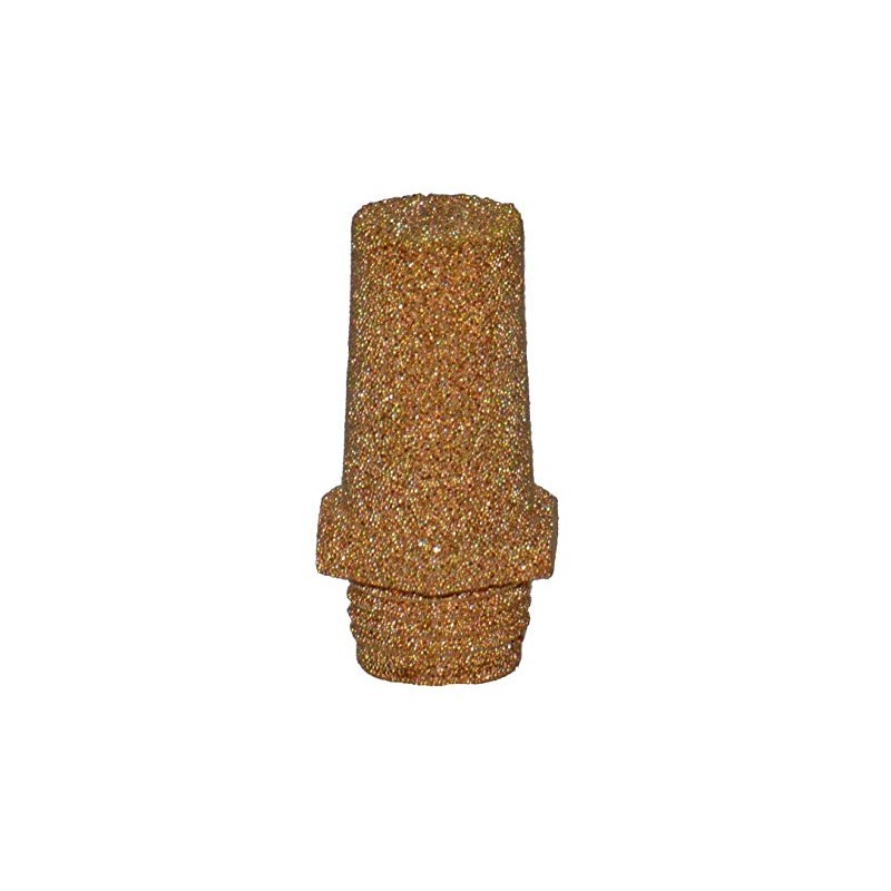 Silencer with cylindrical external thread G 1/4" material sintered bronze,
