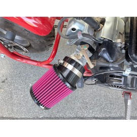 VCUJSUC 58mm Air Filter Adapter Kit For the Coleman CT100U Mini Bike (Red)