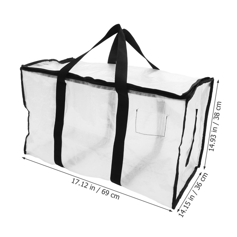 CHILDWEET Bedding Storage Pouch Quilt Organizer Bag Large Capacity Storage