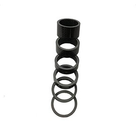A Head Stem Spacer Spacers 6 1/8 Inch 3/5/8/10/15/20 mm Carbon Glossy