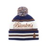 Blanton's Custom Knit Beanie with Pom Blue