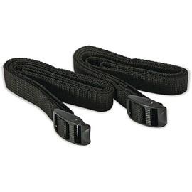 Therm-a-Rest Camping and Backpacking Accessory Straps, 2-Count, 60-Inch, Black