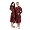 Leveret Womens Robe Soft Micro Fleece Plush Shawl Collar Bathrobe