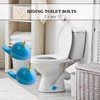 ZUNON Toilet Bolt Caps, Decorative Toilet Bolt Covers, Ceramic Cute