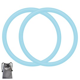 Kecartu 2PCS Patella Knee Pads Straps, Fluorescence Blue