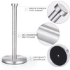 Standing Kitchen Roll Holder, Stainless Steel, Sturdy Kitchen Roll Dispenser,