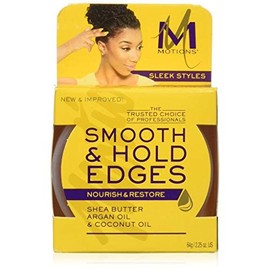 Motions Smooth & Hold Edges Gel with Shea Butter Argan Oil & Coconut (No Sulfates - No Parabens) 64g/2.25oz