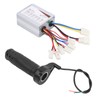 48V 500W Brush Controller Short Cable Thumb Throttle Grip Electric