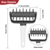 Tissting Pizza Dough Docker Grey Plastic Pizza Pin Puncher with