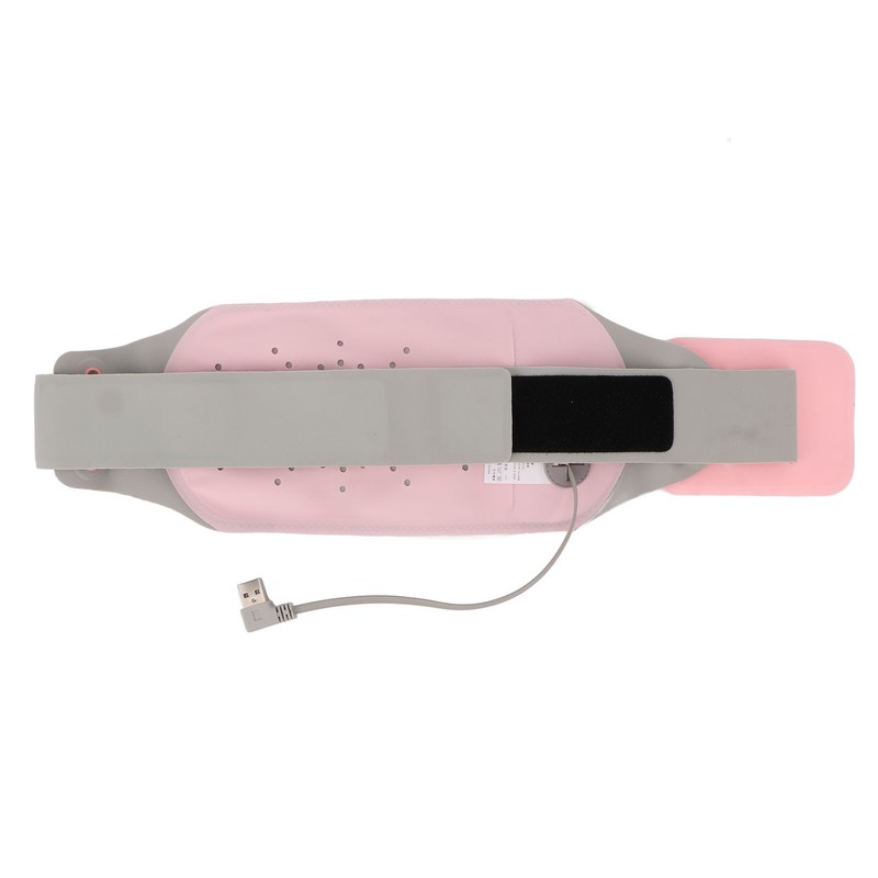 Electric Heated Waist Belt Hot Compress 3 Levels Heating USB