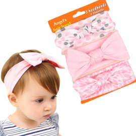 Hair Band, Baby Hair Ribbon, Kids, Headband, Hair Accessory, Baby Hair Accessory, Cute, Baby Shower, Birthday, Gift (1# Pink Series)