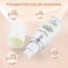 2PCS TLM Colour Changing Foundation - Flawless Coverage, Lightweight Formula,