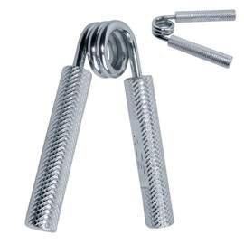 HCE Hand Gripper Metal Power Grip, Wrist, Forearm, Hands & Finger Strengthener Best CrossFit Gripper,Grip Strength Trainer knurling Handles Home Gym Grippers For Forearm Exerciser (200LBS)