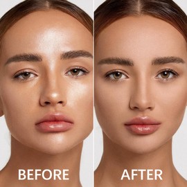 Apooliy Oil Control Pressed Powder,Matte Setting Powder,Smooth Flawless Face Powder,Full Coverage,Waterproof Long Lasting,Lightweight Makeup Setting Foundation Compact Powder