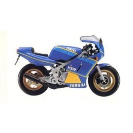Parts-Traders Fuel Gas Tank Decal Graphics Set Kit Yamaha YSR 50 80 YSR50 YSR80 Faraway Blue