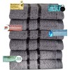 Towelogy® 600GSM Cotton Washcloths Multipack Quick Dry Flannels Face Towels