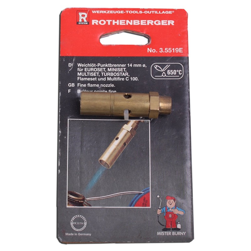14 mm Point Burner by Rothenberger