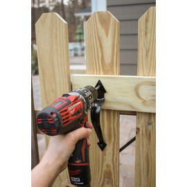 National Hardware N343-467 Decorative Gate Kit, 0, Black