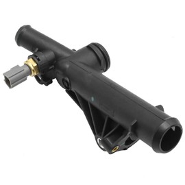 Vkinman BM5Z-8K556-B Water Outlet Connect Adapter, Replacement for Ford Fiesta ST Escape SE SEL Transit Connect XL XLT 1.6L L4 2013-2019, Replaces BM5Z-8592-A