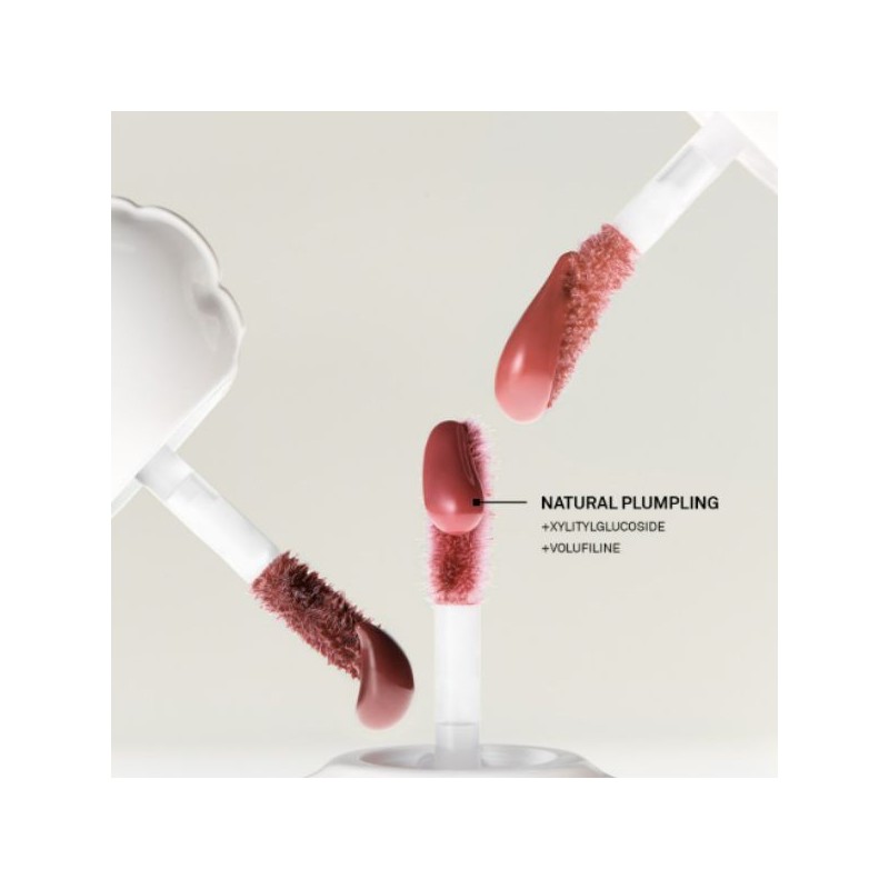 NAMING Glowy Heart Lip Tint 5.7g(Blurry Mini Tint gift), Color:INCENDIO