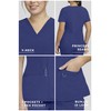 STAT MEDICAL WEAR Women Scrub Set, V-Neck Top with 3