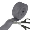 PATIKIL 1.8" 13FT Protective Hose Sleeve with Snap Fastener, Polyester