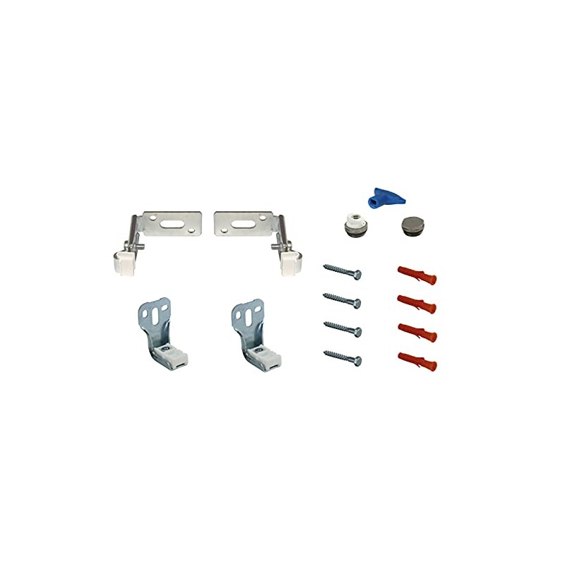 HK Mounting Radiator Side Bracket Wall Consoles Distance Variable (with