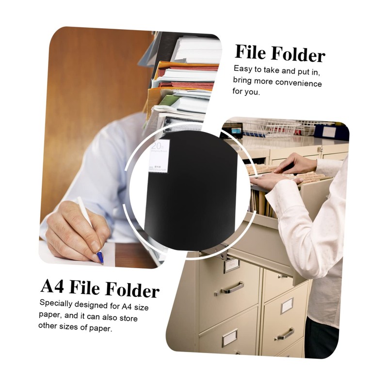 Operitacx Booklet Folder Important Document Organizer A4 File Folder File