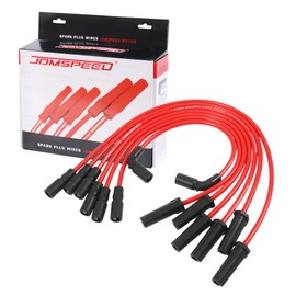 JDMSPEED - Cables de bujía de silicona de 8 mm de repuesto para Silverado 1500 Sierra 1500 4.3L 1999-2007 - Juego de cables de bujía de encendido