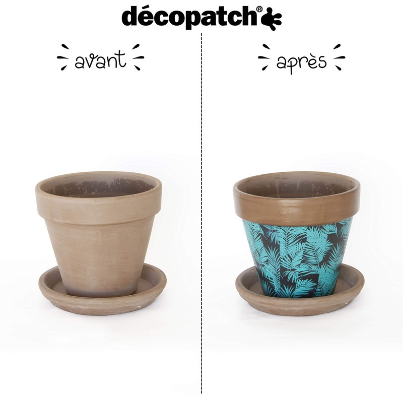 Décopatch - Ref C726O - Light Green Christmas Reindeer Print
