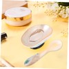 FOMIYES 4 Pcs Face Mask Spoon Artistic Makeup Tool Mask