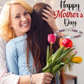 Grandma Mothers Day Gifts for Grandma Grandmother, Christmas Valentines Day Easter Birthday Gifts Stocking Easter Basket Stuffers Beaded Bracelet Jewelry Gifts for Grandma Nana Mimi Grammy Gigi Women