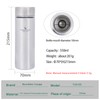 Boundless Voyage Titanium Thermos Bottle with Tea Filter Double-Walled Insulated