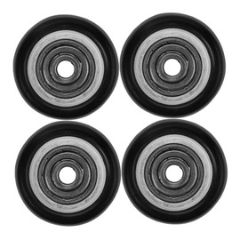 Gadpiparty 4pcs Heavy Duty Swivel Caster Wheels Quiet Wheels for Furniture Appliance Noise Reducing Rollers for Transporting Heavy Loads Libraries Offices