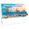 CALENDARIO DE ESCRITORIO 2026 CON BASE DE VINIL BLANCA Y