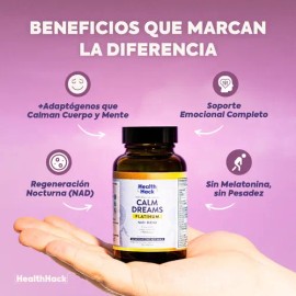 Suplemento Platinum Dormir Sueño Profundo Nad Cáps