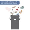 MCleanPin 210L Laundry Hamper Collapsible with 2 Washable Laundry Bags,