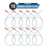 DM Sonda Gastrointestinal Levin 12 Fr Paquete Con 10 Piezas