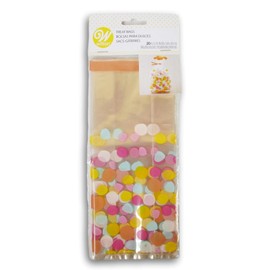 Easter Crafts Spring Eggs and Gumdrops Cello Loot Treat Bags - 20 Count