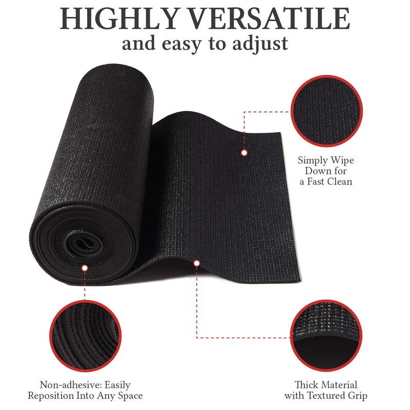 B&C Home Goods Anti-Slip Toolbox Liner - Adjustable, Protects Tools,