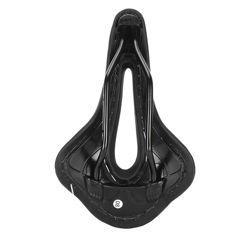 Bicycle Saddle Hollow Breathable Shock Absorbing Height Adjustable Prevent Slip