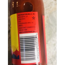 Lousiana The Original Hot Sauce. 6fl oz/177 ml.