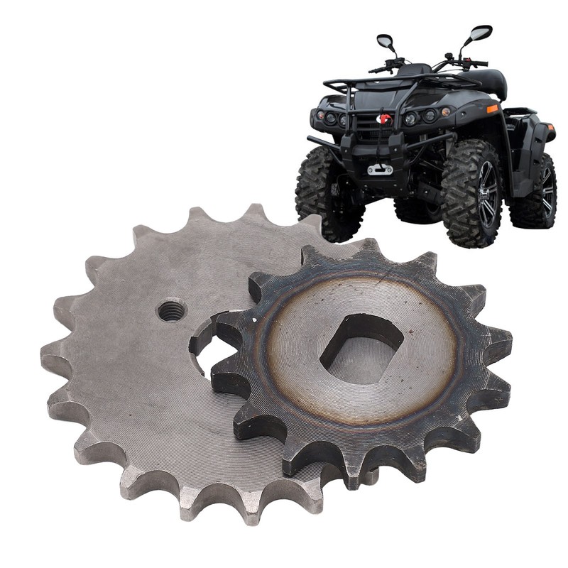 428 Motor Sprocket Set Steel 19T Front Engine Sprocket 14T