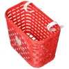 Bike Fashion Lillebi Handlebar Basket, Red, 35 x 27 x