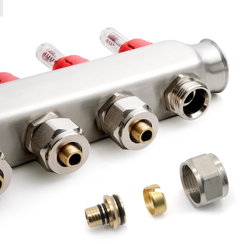 Compression Fitting 16 x 2.2 mm for Heating Pipe and