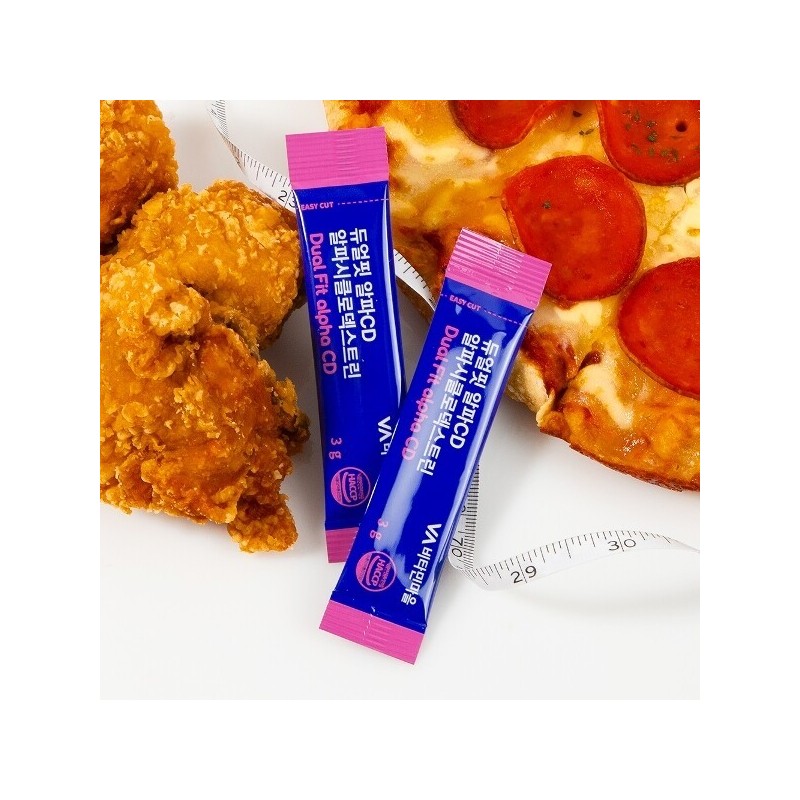 Vitamin Village 비타민마을 듀얼핏 알파CD 알파시클로덱스트린 30포 x 6박스(총6개월분) Vitamin