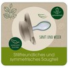 Skin & Tooth-Friendly nip Butterfly Light Dummy: Flat Teat, Soft
