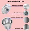 K Cup Reusable Coffee Pods & Funnel Kit, Stainless Steel