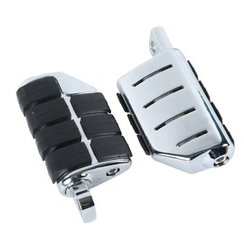 TCT-MT Aluminum Foot Rest Foot Pegs Mount Fit For Harley Touring Road Street Electra Glide Dyna Fat Bob FXDF Wide Glide FXDWG Street Bob FXDB Super Glide Custom FXDC Switchback FLD Blackline FXS